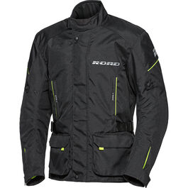 Vestes de moto en textile Road Touring WP Veste textile 1.0 Jaune