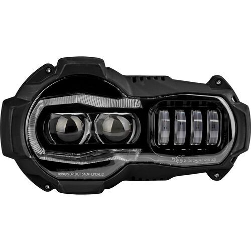 Motorrad Scheinwerfer & Lampenhalter Customlite LED Hauptscheinwerfer Plug&Play LC für BMW R 1200 GS AC