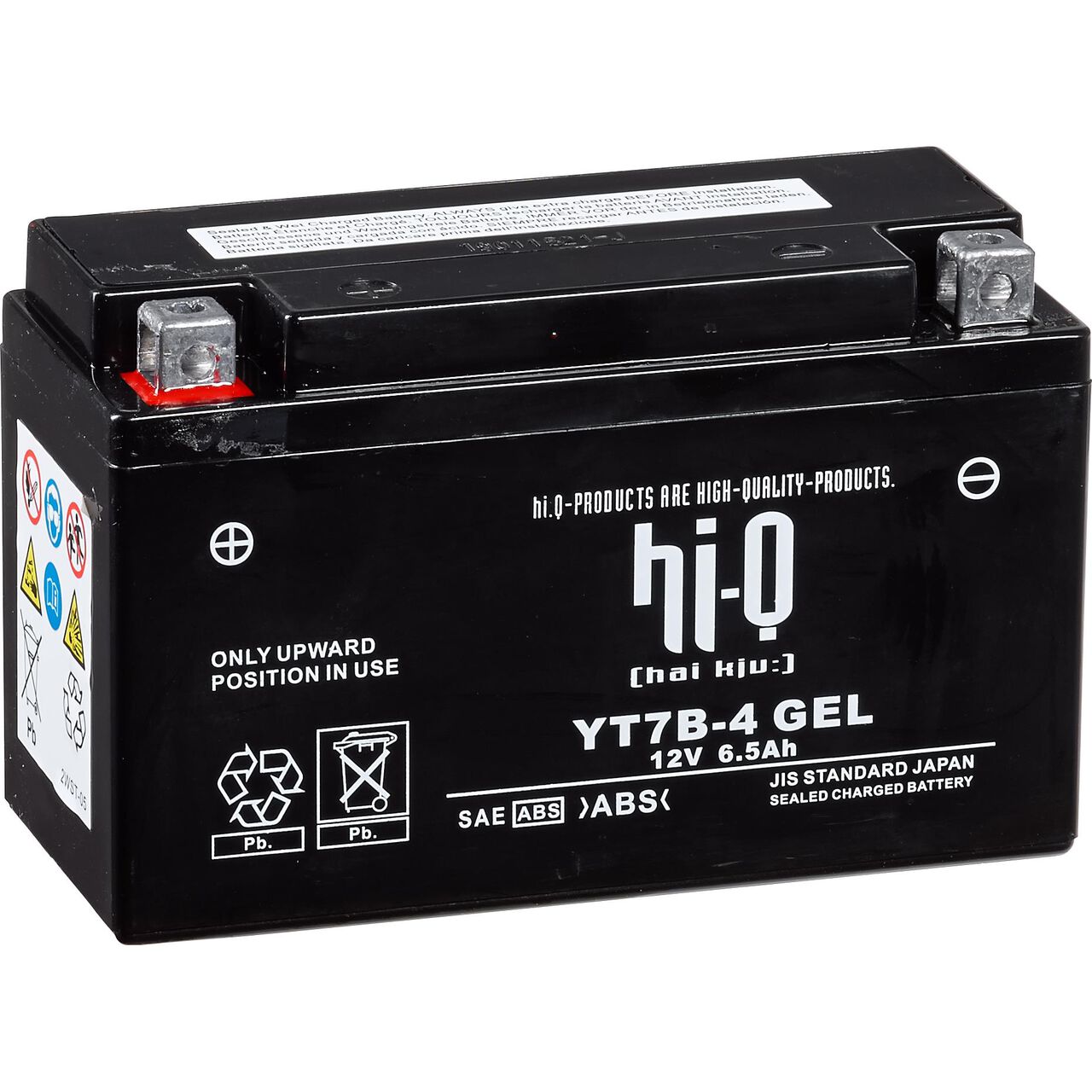 Batería moto YT7B-4 / FT7B4 12V 6Ah