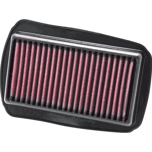 Motorrad Luftfilter K&N Tauschluftfilter YA-1208 für Yamaha MT/YZF/WR 125 Rot