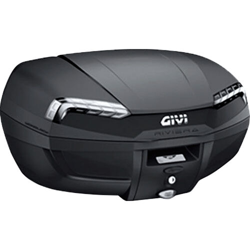 Topcases Givi Monolock® Topcase Riviera 46 liters E46NT black/transparent Neutral