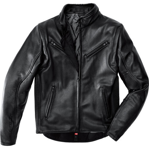 Vestes de moto en cuir SPIDI Premium Veste Cuir Noir