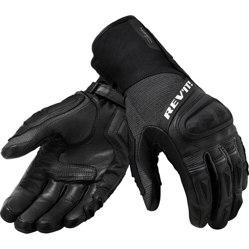 Motorradhandschuhe Tourer REV'IT! Sand 4 H2O Handschuh Schwarz