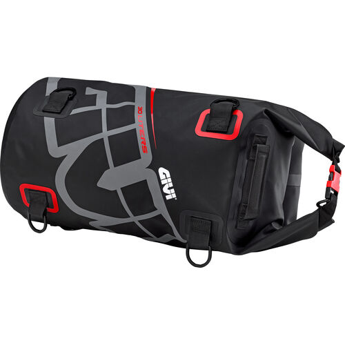 Motorcycle Rear Bags & Rolls Givi luggage roll Easy Bag waterproof 30 liters black/gray/red Neutral