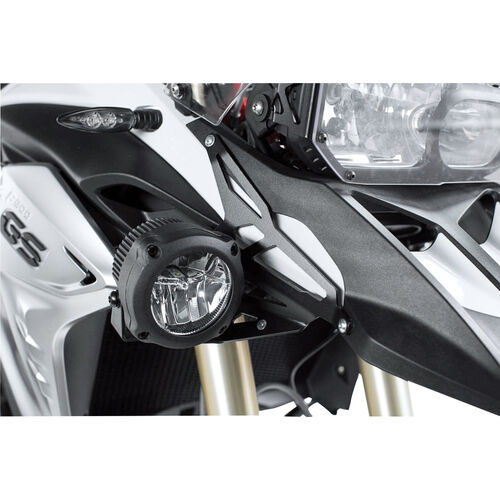 Phares & supports de phare de moto SW-MOTECH Hawk projecteur cadre support set pour BMW F 800 GS 2012-201 Noir