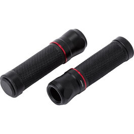 Grips Highsider grip pair Polo-Edition for 22mm handlebars black Red