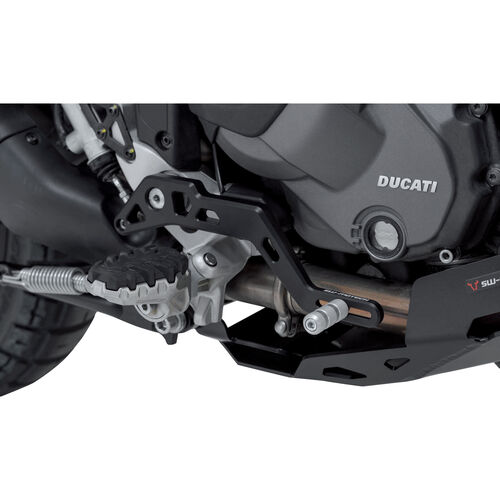 Motorcycle Foot Pedals SW-MOTECH foot brake lever alu black for Ducati DesertX