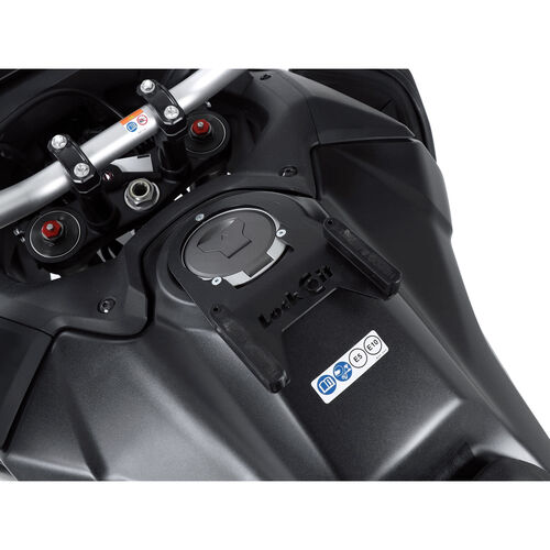 Sacoche de réservoir à Quicklock pour moto Hepco & Becker Lock-it anneau de réservoir spécial pour Honda CRF 1100 Afri Rouge
