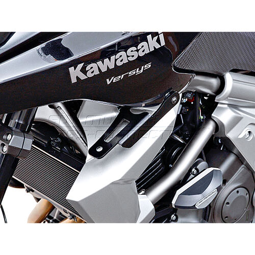 Motorcycle Headlights & Lamp Holders SW-MOTECH Hawk light mount set for Kawasaki KLE 650 Versys 2010-2014 Black