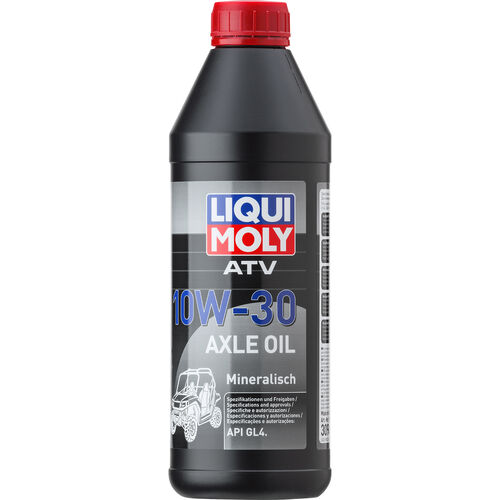 Motorrad Getriebeöl Liqui Moly Getriebe-/Kardanöl ATV Axle Oil 10W-30 1 Liter mineralisch Neutral