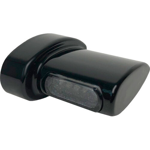 Clignotant HeinzBikes LED alu paire de clignotant/feu arrière Winglets Micro noir Neutre