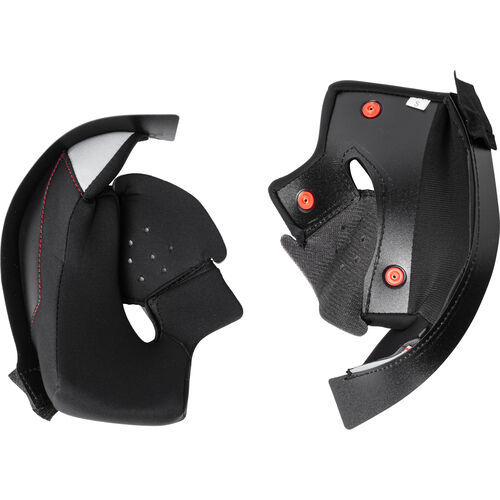 Helmet Pads Nexo Cheek Pads Full face helmet Sport III Black