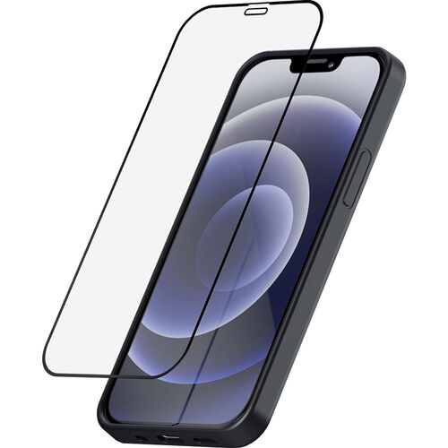 Support de smartphone & de navigateur pour moto SP Connect Glass Screen Protektion pour iPhone 12 Mini Bleu