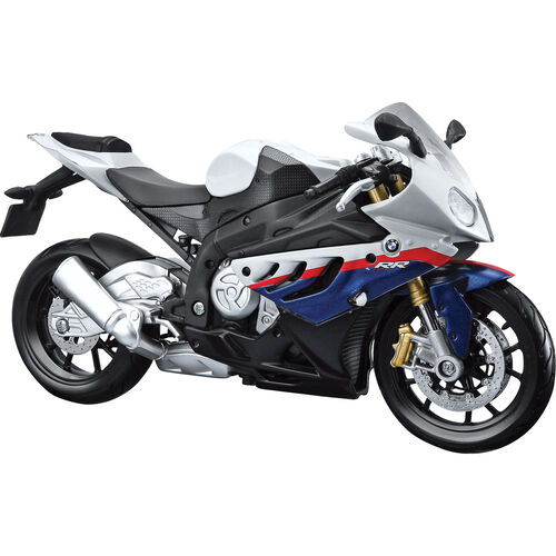 Motorcycle Models Maisto 1:12 BMW S1000RR on base