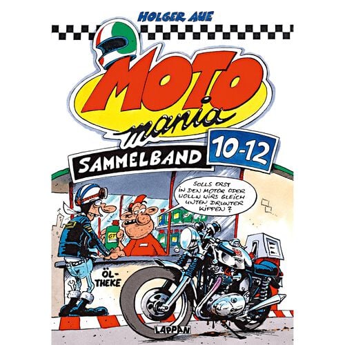 Bandes dessinées moto Motomania Comic anthologie 10-12 Beige