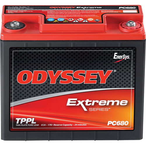 Batteries de moto Odyssey batterie Exreme plomb pur ODS-AGM16L/PC680 12V, 16Ah (51913/ Neutre