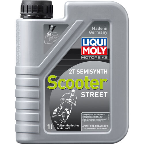 Motorrad 2-Takt-Öl Liqui Moly 2-Takt Öl Motorbike 2T Semisynth Scooter Street 1Liter Neutral