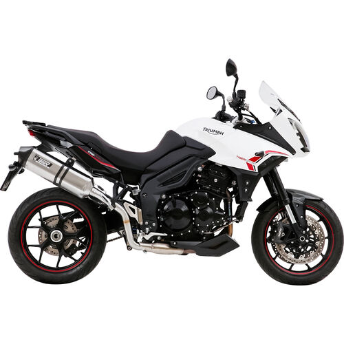 Motorcycle Exhausts & Rear Silencer MIVV Speed Edge exhaust silver T.014.KRX for Tiger Sport 13-15