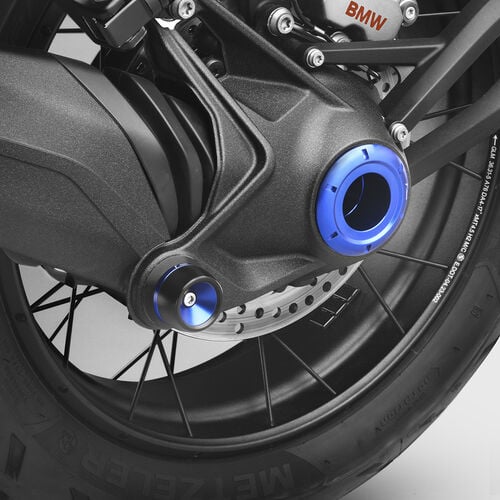 Motorrad Abdeckungen & Deckel Rizoma Naben-Abdeckung hinten ZBW116U blau für BMW R 1250 GS /Adven