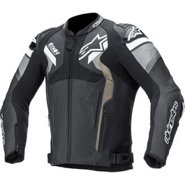 Motorrad Lederjacken Alpinestars Atem V4 Lederjacke Grau