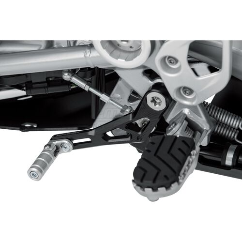 Pédale de moto SW-MOTECH manette alu pour BMW R 1200/1250 GS/A LC Gris