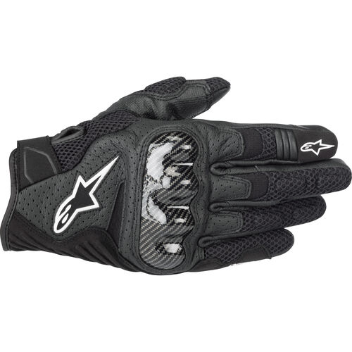 Motorradhandschuhe Alpinestars SMX-1 R Handschuh Schwarz