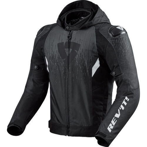 Motorrad Textiljacken REV'IT! Quantum 2 H2O Textiljacke Grau