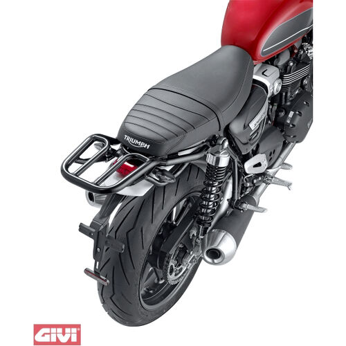 Luggage Racks & Topcase Carriers Givi topcase carrier for universal plate SR6417 for Speed Twin Red