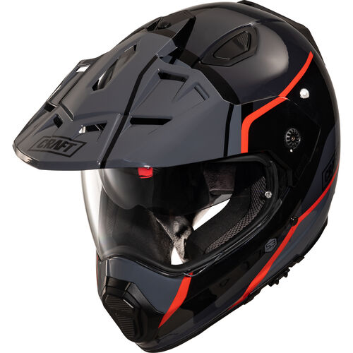 Motocross Helmets Craft Fiberglass enduro helmet Red