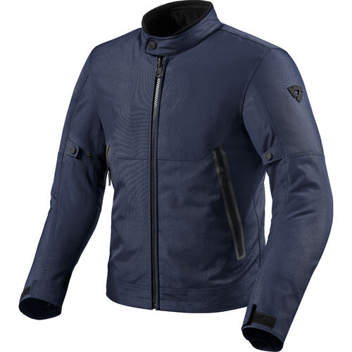 Motorcycle Textile Jackets REV'IT! Shade H2O Textile Jacket Blue