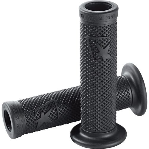 Handlebars, Handlebar Caps & Weights, Hand Protectors & Grips Ariete grip rubber pair Road Grips for 22mm closed black