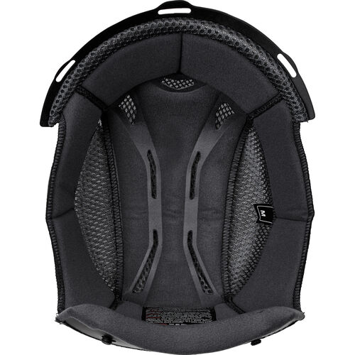 Rembourrage de casque Nexo Coussinet de tête Casque intégral Basic III Noir