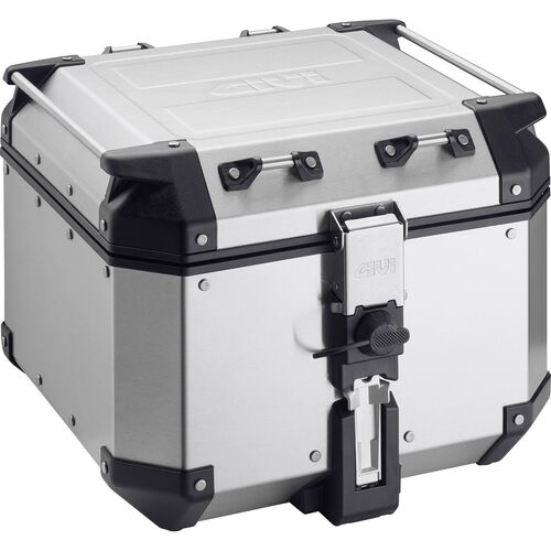 Topcases Givi Monokey® Topcase Alu Trekker Outback OBKN42A silver 42 liter Neutral