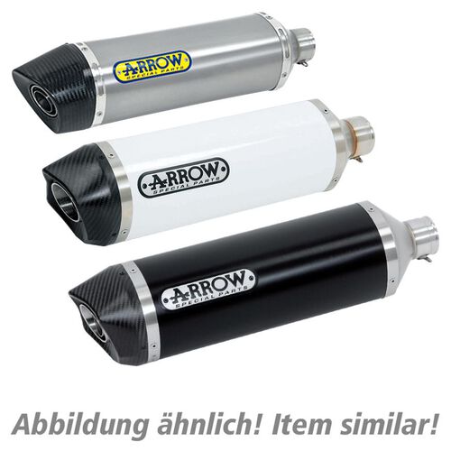 Motorrad Auspuffanlagen & Endschalldämpfer Arrow Exhaust Race-Tech Auspuff für Honda CBR 1000 RR bis 07 Alu/Edelstahl Blau