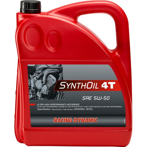 Racing Dynamic Motoröl Synthoil 4T SAE 5W-50 synthetisch