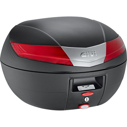 Topcase Givi Monokey® Topcase V40N noir/rouge 40 litres Neutre