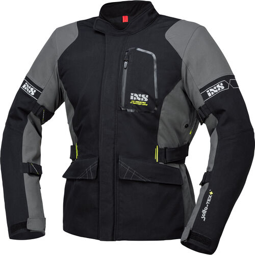 Vestes de moto en textile IXS Laminat-ST-Plus Tour Veste Textile Gris