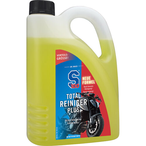 Nettoyant pour motos S100 Total nettoyant Plus recharge bidon 2000 ml Neutre