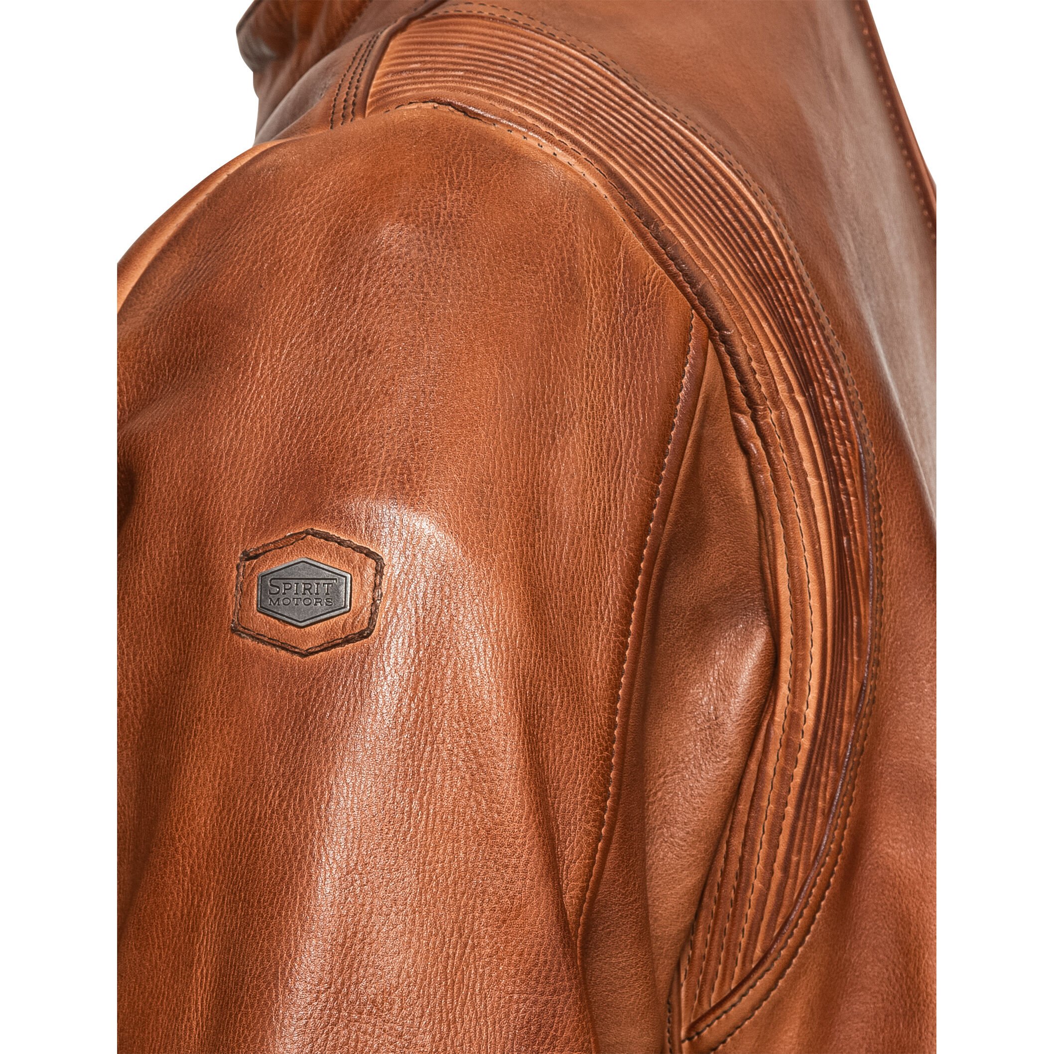 Buy Spirit Motors Retro style leather jacket 5.0 brown XXL Brown