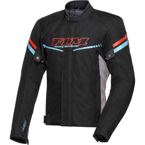 Vestes de moto en textile FLM Traction Veste Textile Rouge