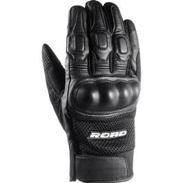 Motorcycle Gloves Sport Road Leather/textile glove 1.0 short Black