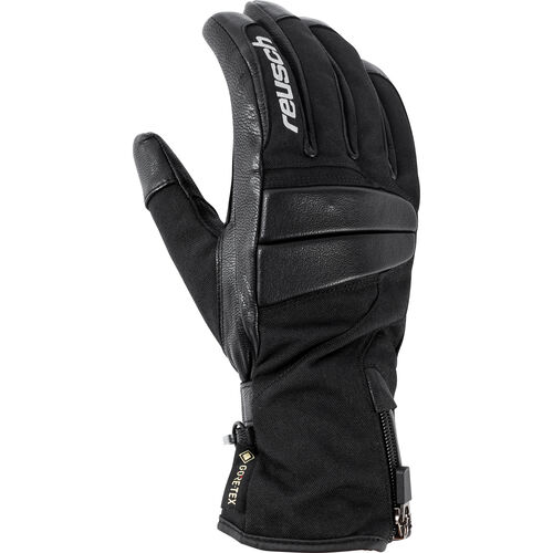 Motorcycle Gloves Tourer Reusch City Master Gore-Tex Leather/Textile glove long black 8,5