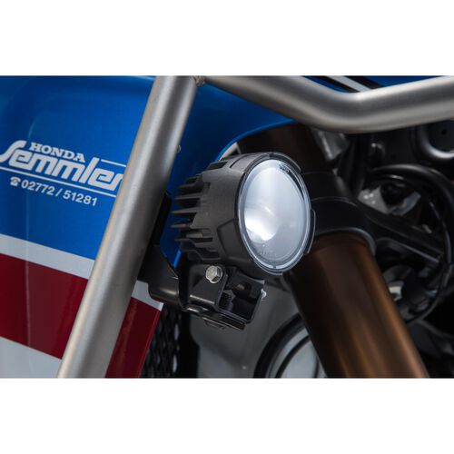 Motorcycle Headlights & Lamp Holders SW-MOTECH Hawk light mount set for Honda CRF 1000 AT Adventure Sports Black