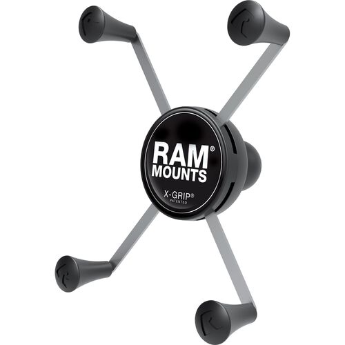 Support de smartphone & de navigateur pour moto Ram Mounts X-Grip® support universel pour Smartphones  grand RAM-HOL-UN Gris