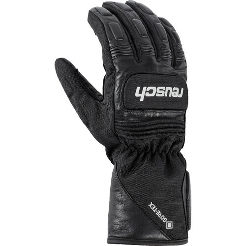 Gants de moto Tourer Reusch Stormseaker Gore-Tex gant de cuir et textile longue Noir