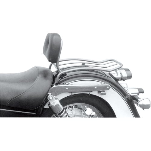 Sièges & housses de siège pour moto Hepco & Becker Solorack avec coussin dorsal chrome pour Kawasaki VN 1500 Cl Neutre