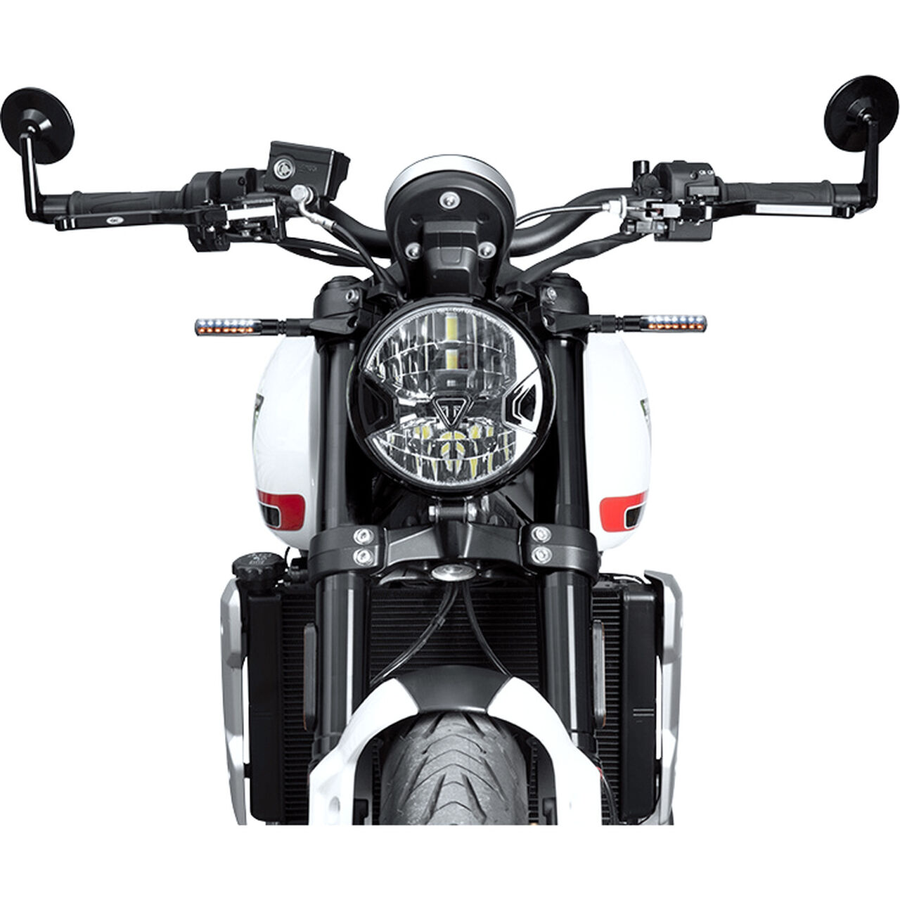 FAR Motorrad LED Blinker Arrow Line, Aluminium, Paar, E-geprüft, M8, FAR Blinker, FAR Spiegel und Blinker