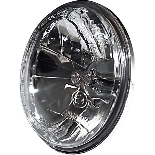 Motorcycle Headlights & Lamp Holders Shin Yo H3 Spotlight insert, clear glass Ø 113mm (4 1/2") Blue