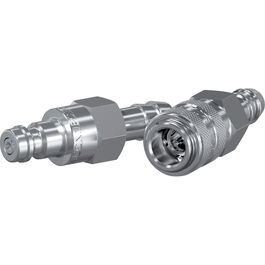 Filter & Schläuche Zubehör & Ersatzteile Steinconnector Metall-Schnellverschlusskupplung für Benzinschlauch 8 mm Blau