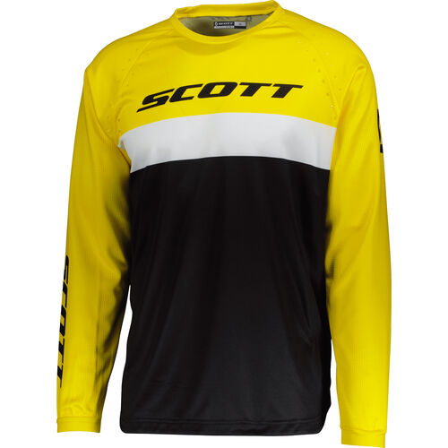 Chemises de moto Scott 350 Swap Evo Jersey Jaune